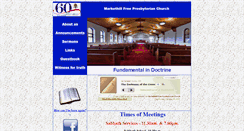 Desktop Screenshot of freepres-markethill.org